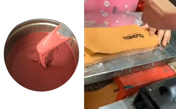 移印硅膠能運(yùn)用在布料上印刷嗎？